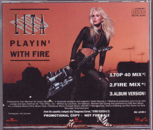 Lita Ford : Playin' with Fire (Promo)